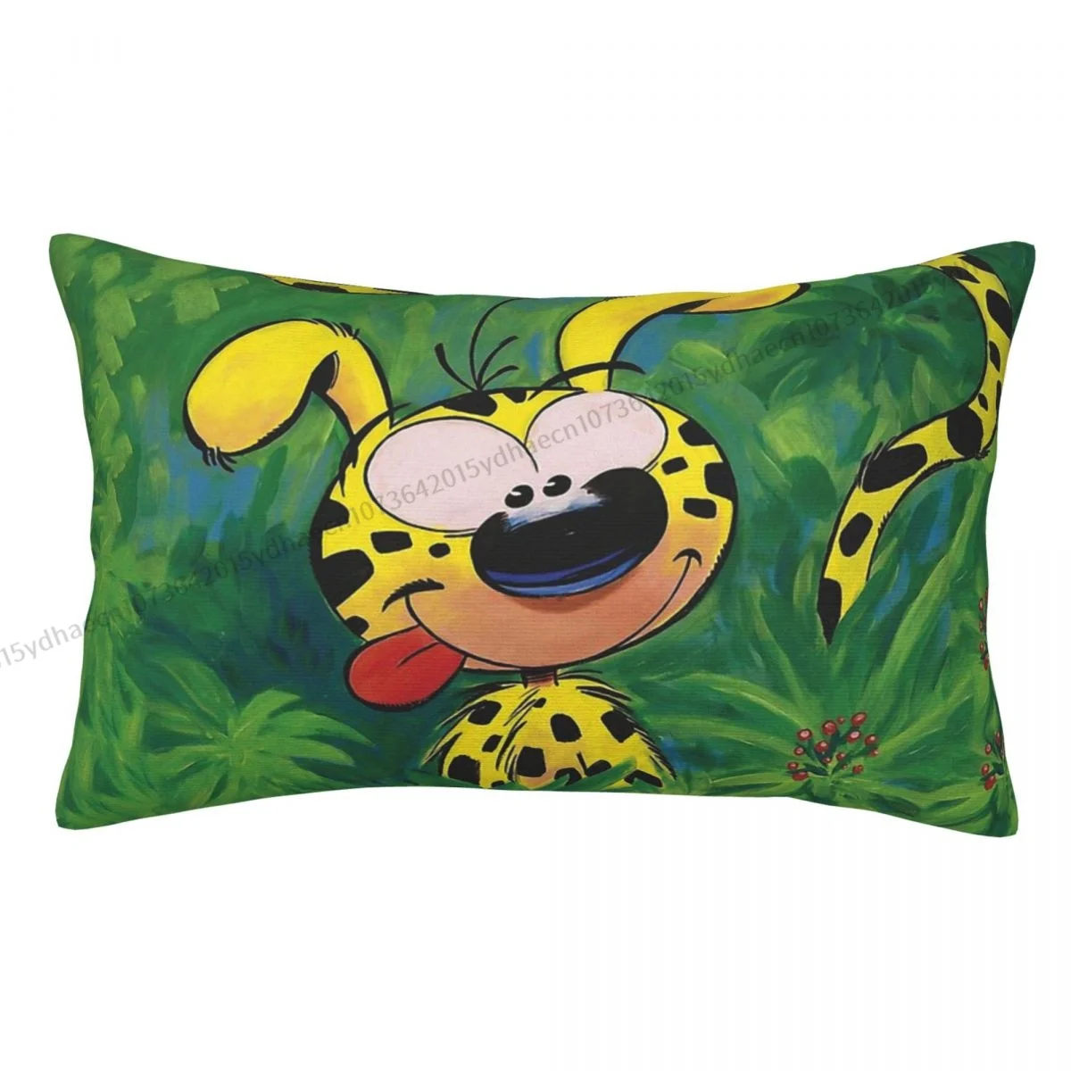 

Cute Cojines Pillowcase Marsupilami Cute Leopard Cushion Home Sofa Chair Print Decorative Coussin Pillow Covers