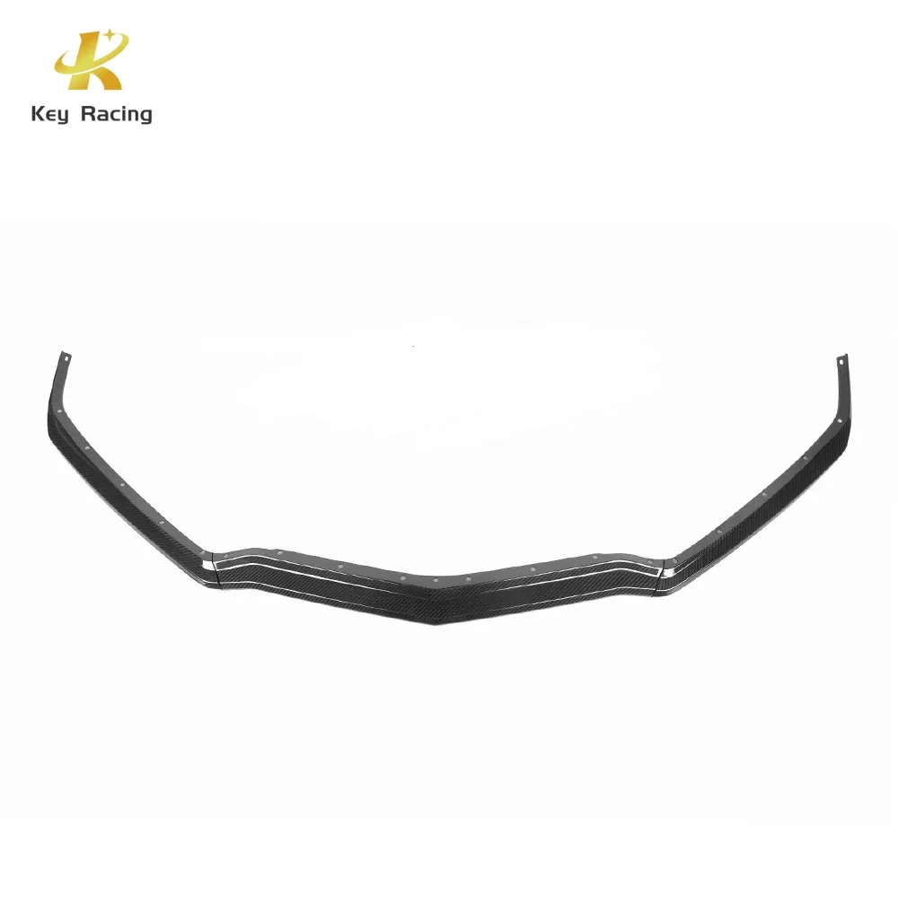 C8 Corvette Front Bumper Lip Carbon Fiber Front Bumper Lip Chin Winglet For Chevrolet Corvette C8 2019+