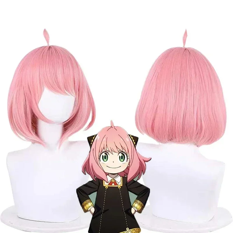 Anime Spion X Familie Anya Vervalser Cosplay Kostuum Anya Vervalser Pruik Volwassen Kleding Inclusief Sokken Hoorn Hoofddeksels Halloween Pakken