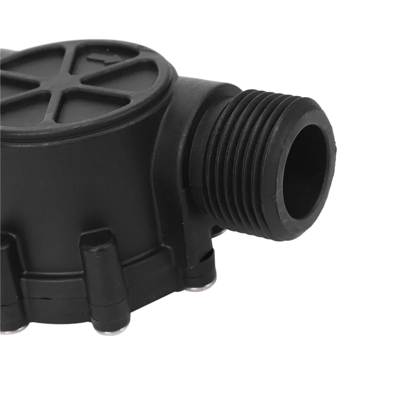 

Best-5Pcs Water Flow Sensor DN25 DC3.5-24V 1 Inch 2-100L/Min Hall Flowmeter Heat Pump Water Heater Flow Meter Switch Counter
