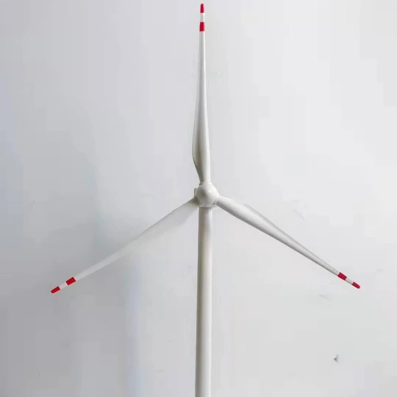Electric Fan Model Wind Turbine Gift Model Desk Home Decoration Ornament Crafts