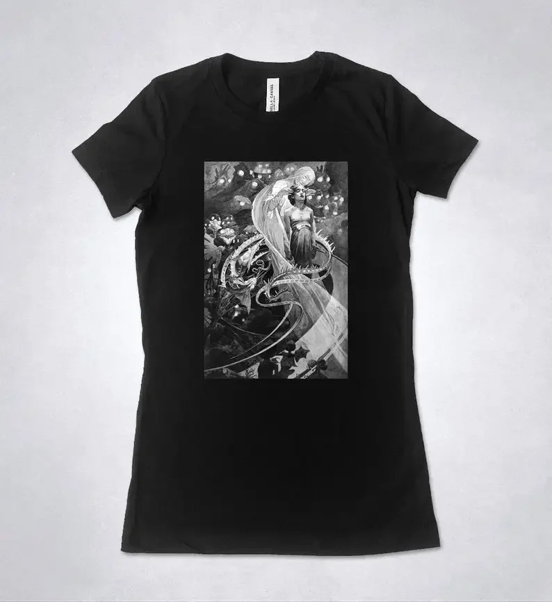 Alphonse Mucha Art Nouveau Pater Shirt