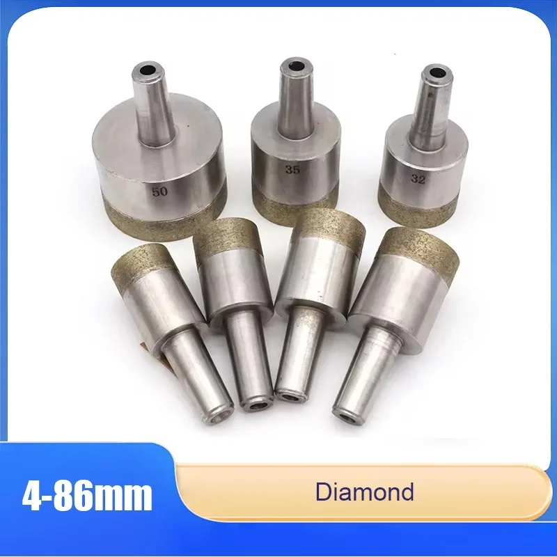 

6/10mm Shank 4mm-86mm Sintered Diamond Core Drill Bit Hollow Drill Bit Suitable For Drilling Holes In Glass, Ceramics, And Stone