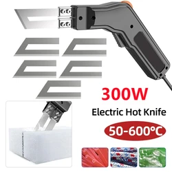 Cuchillo de corte de espuma, cuchillo eléctrico caliente de algodón perlado, cortador térmico, herramientas eléctricas portátiles de mano, cuchillo cortador múltiple