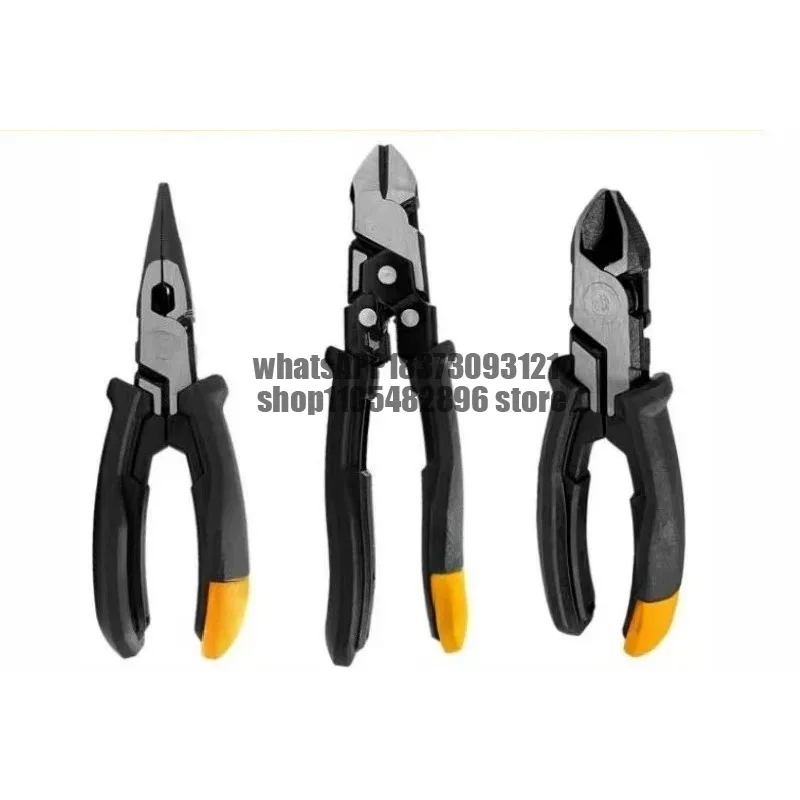 Pointed nose pliers, pliers set, wire pliers, pliers, multi-functional spring wire strippers