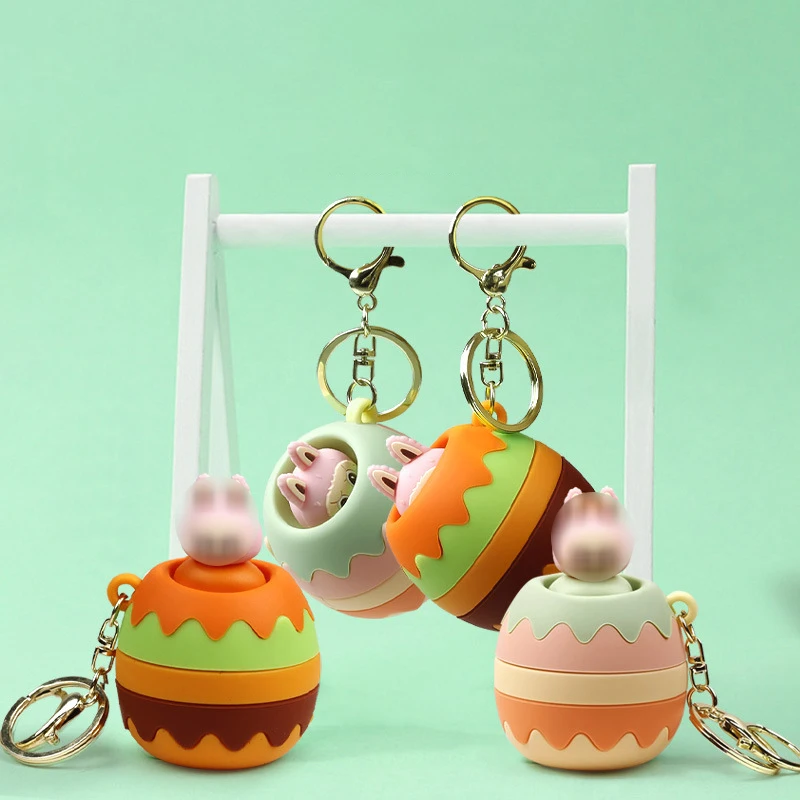 

Милые игры в хованке, игрушки для снятия стресса, брелок, подвеска, украшение для сумки, мультяшный кролик, медведь, сжимаемый мягкий непоседа, креативный подарок