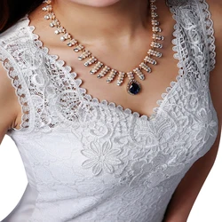 Women Sleeveless Blouse Summer Chiffon Lace Top Blusas Female Clothing  Tops New Blouses Shirts