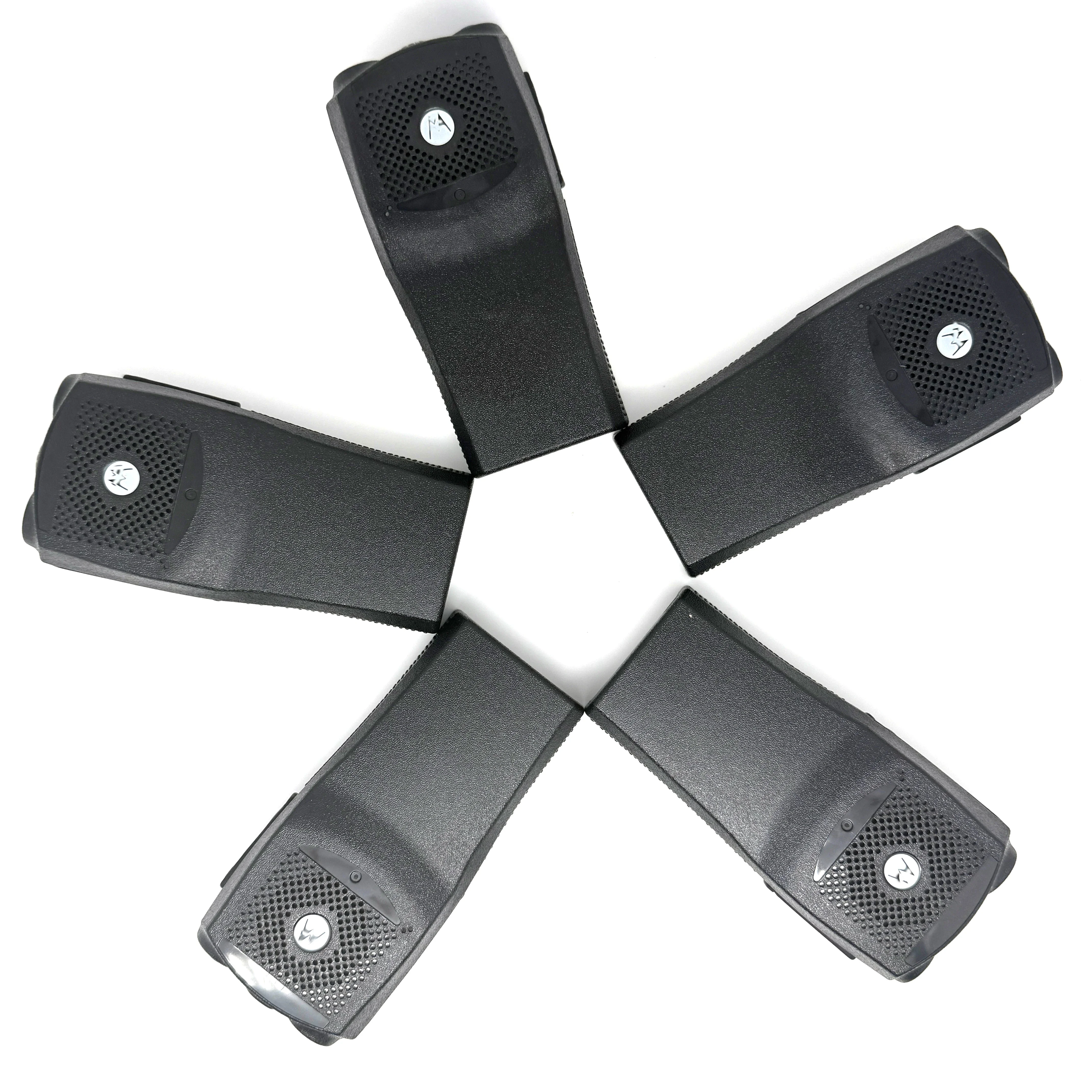 

Lot 5 Set Front Panel Cover Case Housing Shell with Volume and Channel Knobs for Motorola EP450 Two Way Radio Walkie Talkie