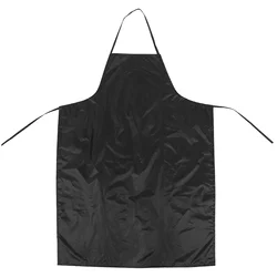 Waterproof and Oilproof Apron Resistant Dish Washing Large Household Cleaning Aprons Work Polyester Taffeta Coated Fabric