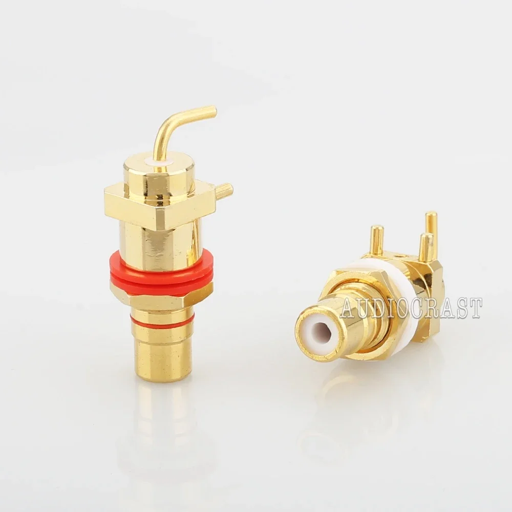 

High Quality Gold Plated RCA Socket HIFI RCA JACK Adapter plug