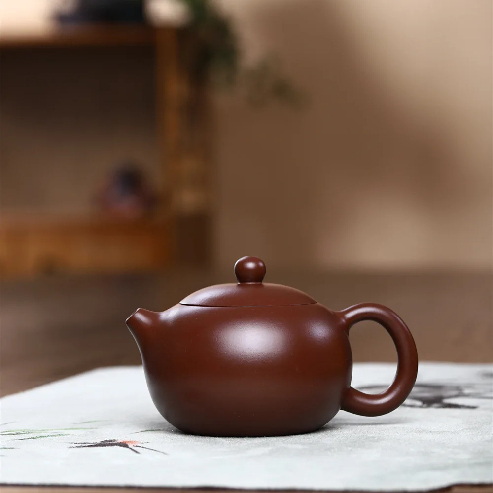 160cc 230cc Authentic Yixing Teapot Purple Clay Xi Shi Pot Beauties Handmade Kettle Chinese Customized Tea Set