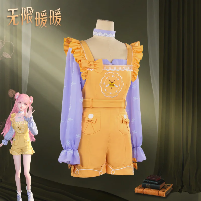 Game Infinity Nikki Cosplay Costume Women Adult Jumpsuits Casual Outfits Full Set Accessories Suits Spring Uniform