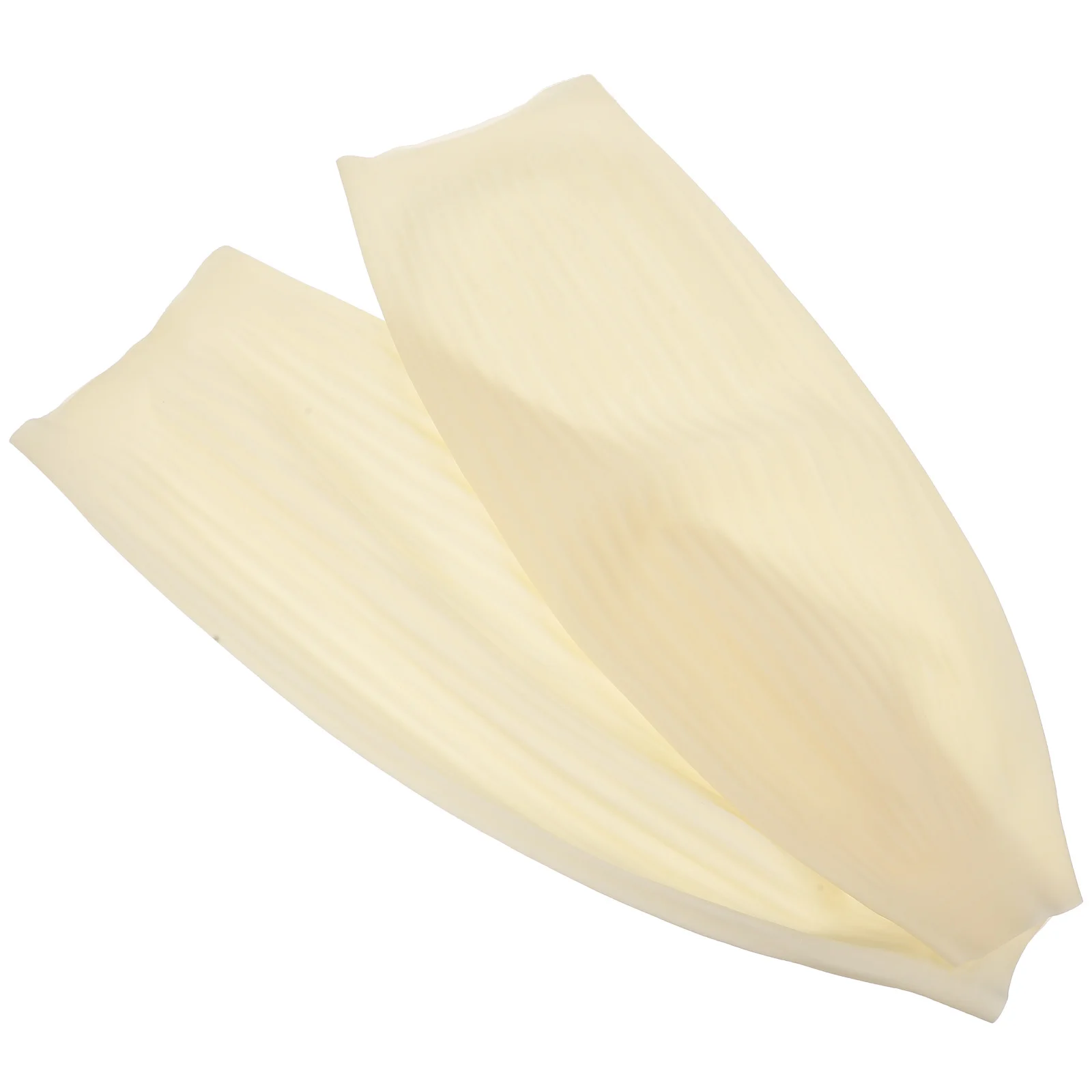 

1 Pair 45Cm White Waterproof Sleeve Oilproof Arm Covers For Kitchen Cleaning Lightweight Cooking Protection Oversleeve Adult Men