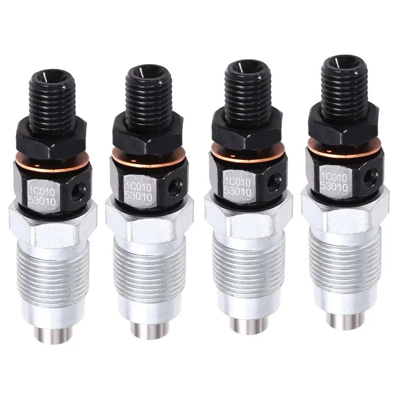 

AS57-Для Kubota V3 V3300 V3600 T V3800 Топливная форсунка, 4 шт., набор деталей, номера 1C010-53010 1C010-53900, автомобильные детали