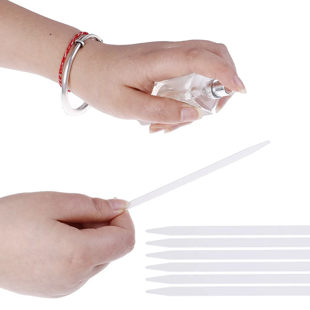 100PCS Aromatherapy Fragrance Perfume Essential Oils Test Tester Paper Strips  137*7mm