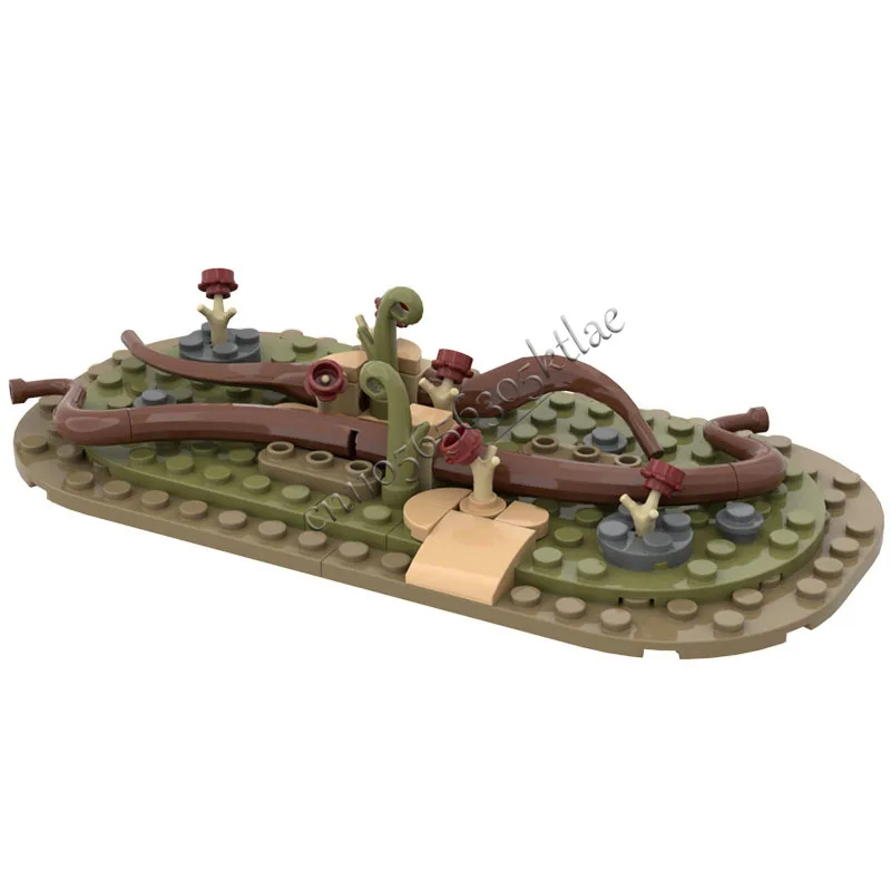 150 PCS Trees Prototaxites loganii MOC Customize Modular Building Block Kids Educational Popular Design DIY Festival Toy Gift