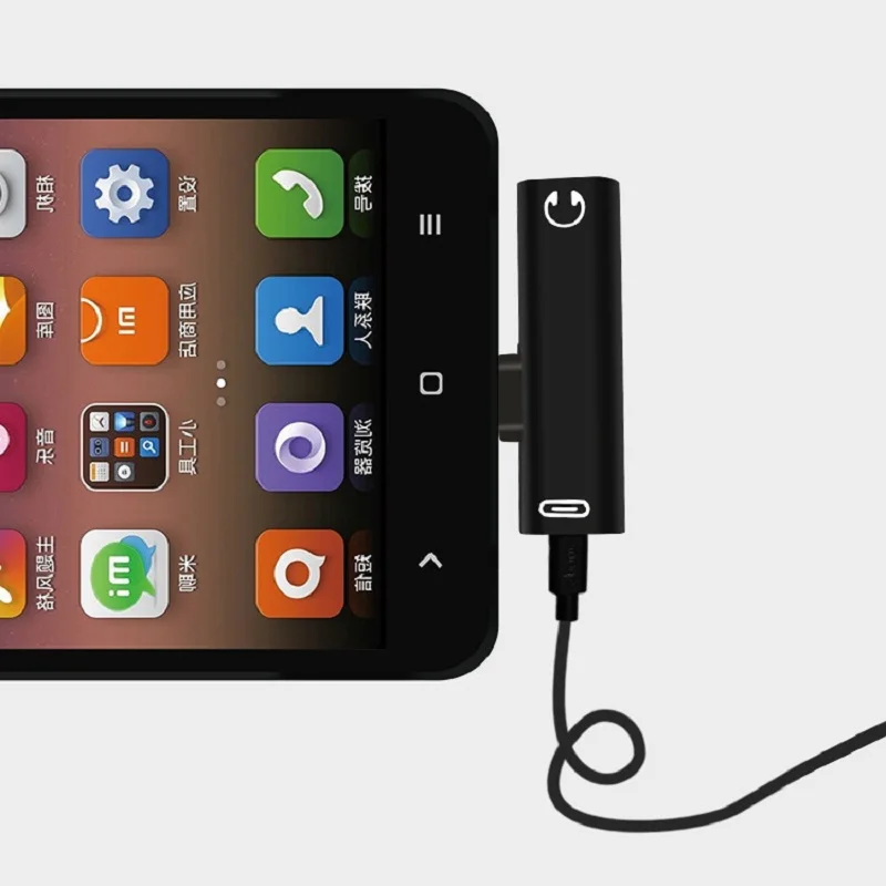 オーディオアダプターとオーディオコンバーター,2 in 1,usbタイプc,3.5mm,huawei,テレビ,xiaomi,電話充電,音楽再生プラグに適合