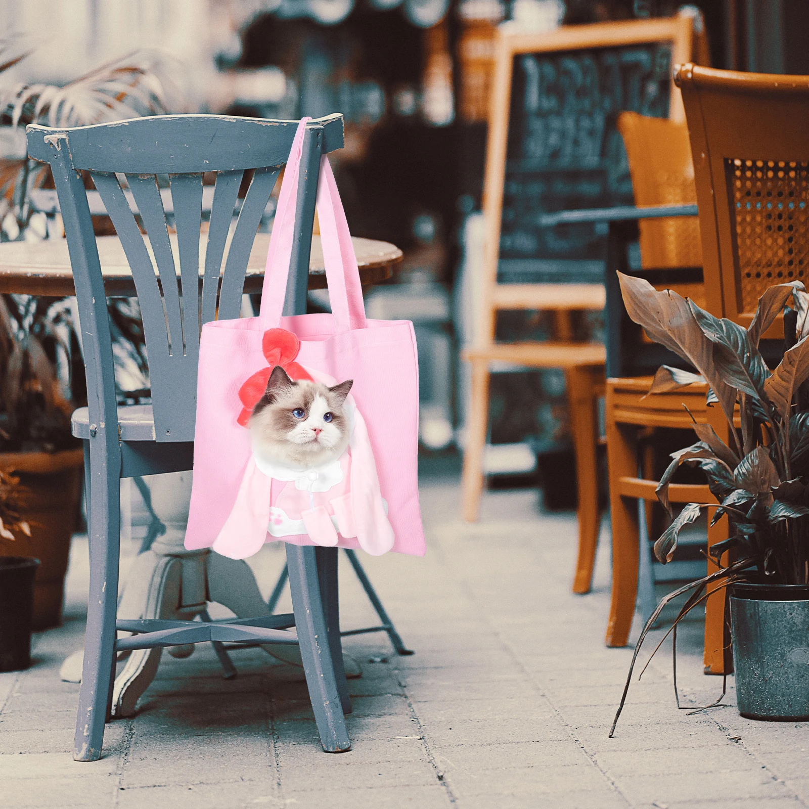 

Cat Carrier Bag Portable Pet Travel Pouch For Small Dogs Cats Outdoor Puppy Holder Lightweight Handbags Bunny Carrier