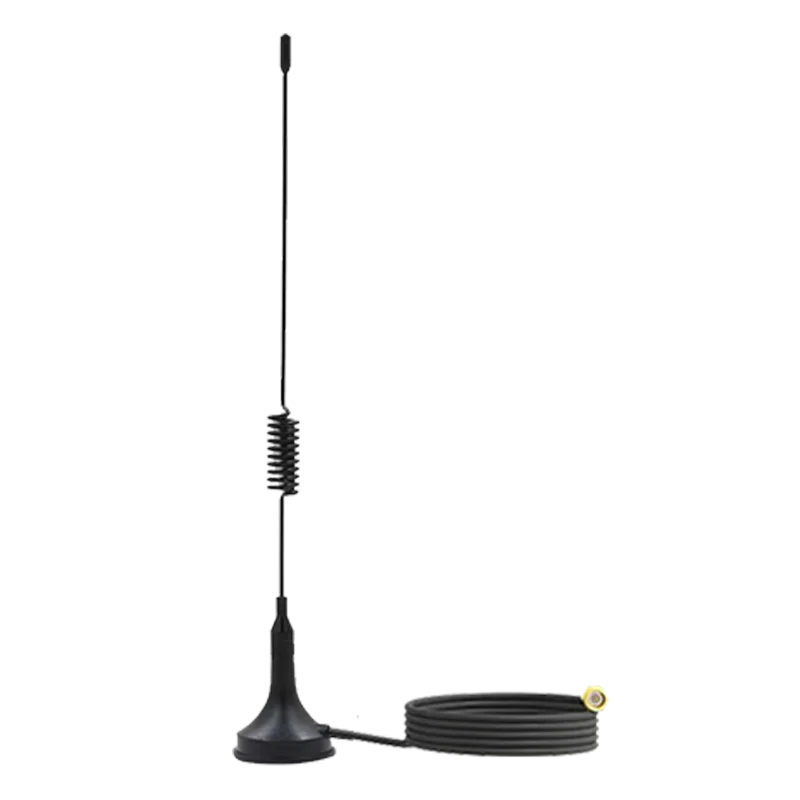 

Waterproof 433MHz 8dbi Fiberglass High-Gain Antenna Outdoor Communication Antenna Lora 8dbi Vertical Spring Waterproof Spring