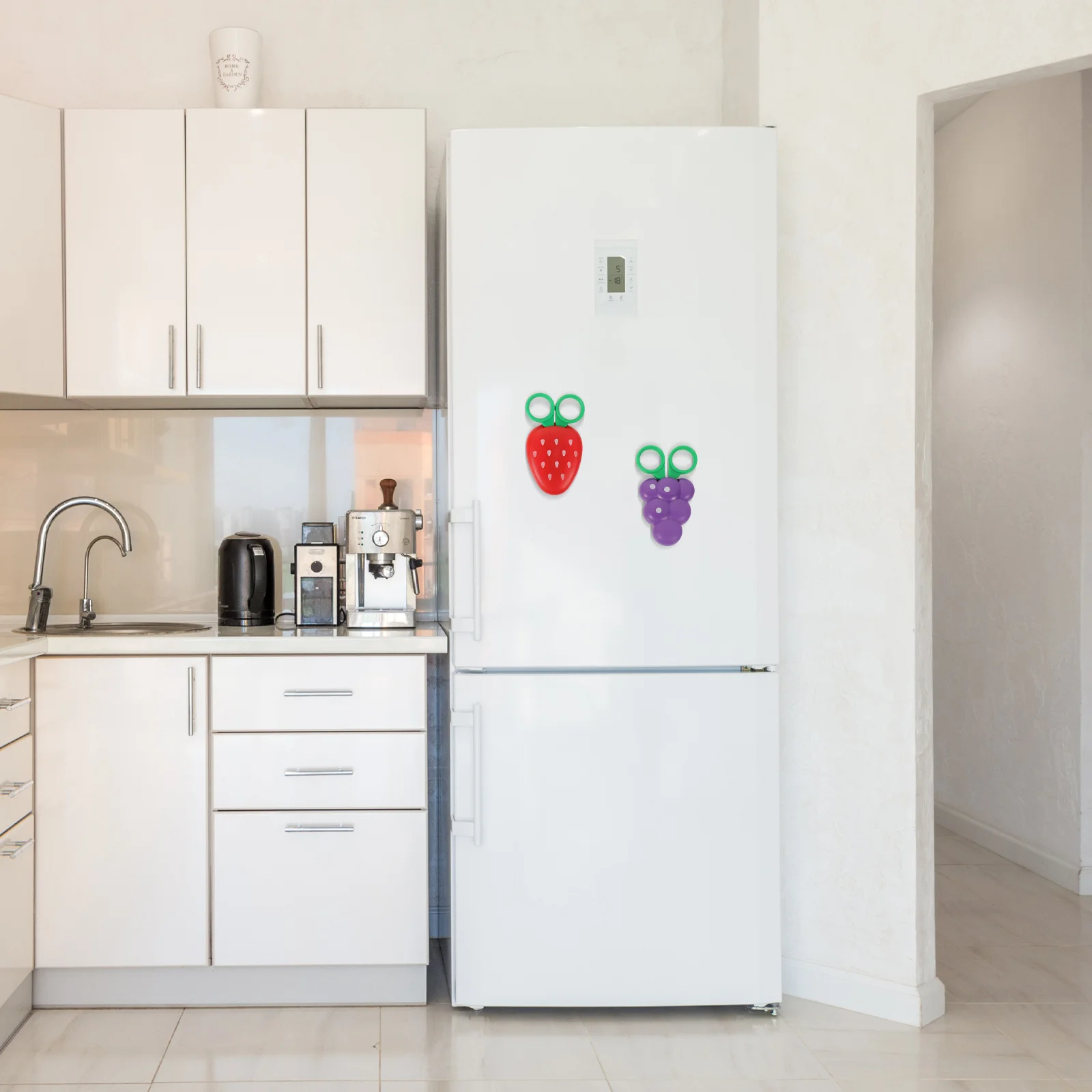 5Pcs Kids Safety Scissors Fruit Style Precision Cutting for Scrapbooking Albums Photo Decoration Memory Books Kids Scissors