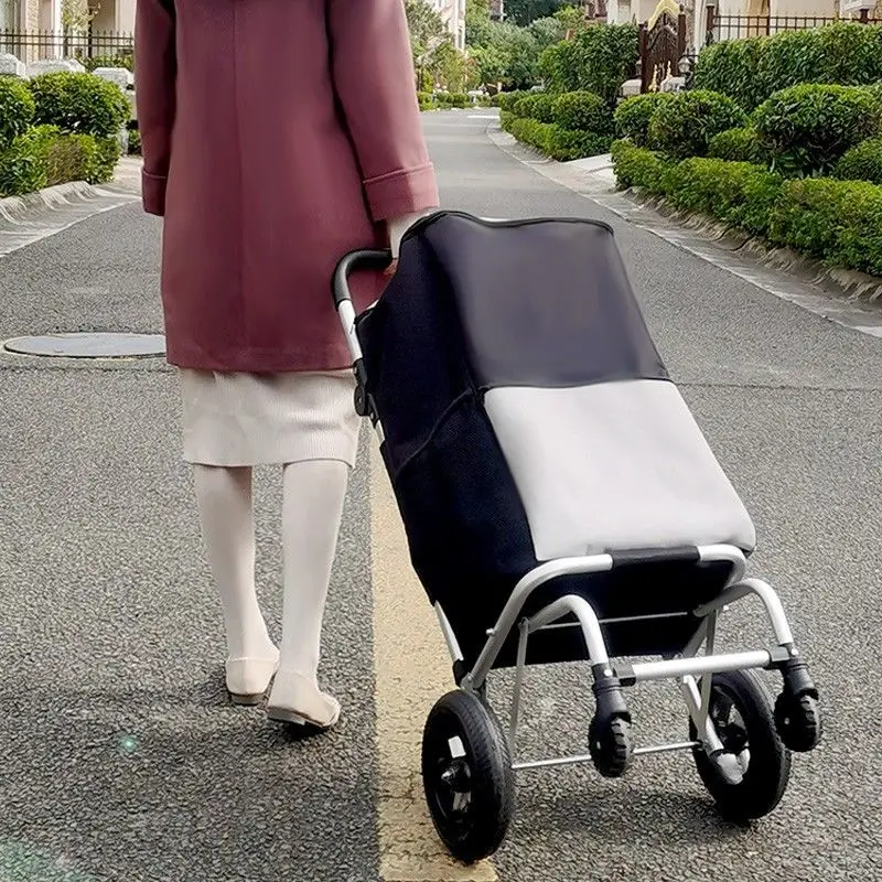 MSA Chariot De Courses Sac De Chariot Pliable, Chariot De Magasinage MSA Chariot De Courses Sac De Chariot Pliable, Chariot De Magasinage