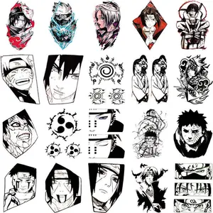 Naruto wasserdichte Tattoo -Aufkleber, Langzeit, Uzumaki, Kakashi, Gaara, Orochimaru, Karikatur, Kindergeburtstagsspielzeug, Geschenke 8 Hauptverkäufe Naruto Tattoo - №7