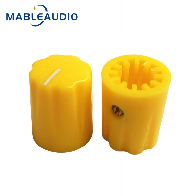 5PCS 13X16mm Gitarre Verstärker Kunststoff Farbe Knopf HIFI Lautstärke Einstellung Effektor Ton Knopf – Detail 3