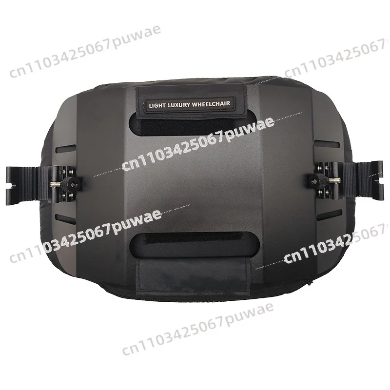 Adjustable Width Wheelchair Back Cushion, Easy Installation, Comfortable & Durable Lumbar Support Pad for Daily Use