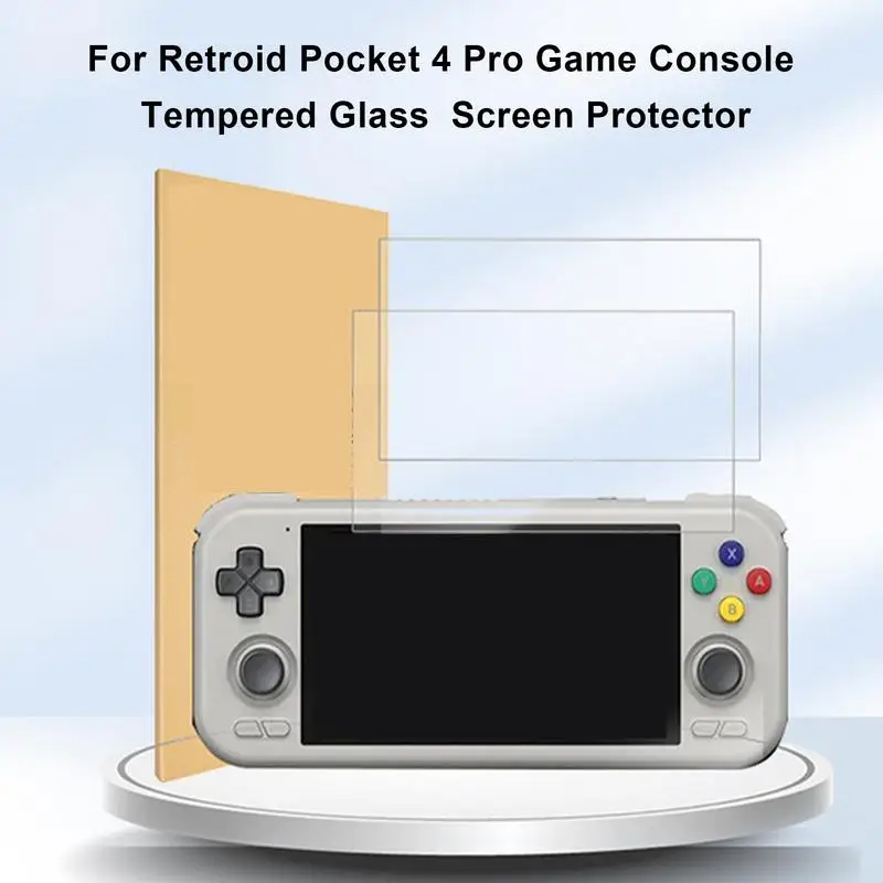 Protector de pantalla para consola de juegos, Protector de pantalla, película protectora de vidrio, cubierta de pantalla, cobertura de pantalla completa, juego de vidrio 9HD