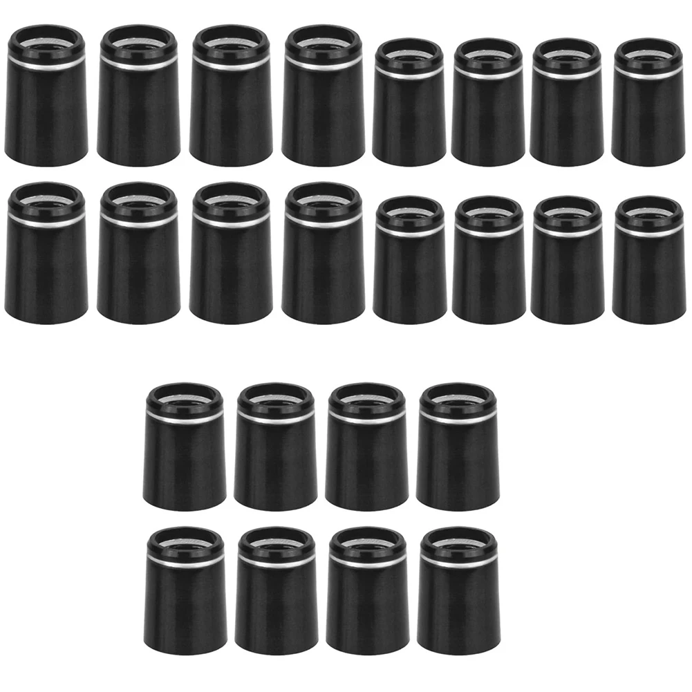 

L71A Solid Flat Golf Ferrules 24 Pieces Golf Shaft Sleeve Adapter, Golf Club For Most Golf Club Body Accessories