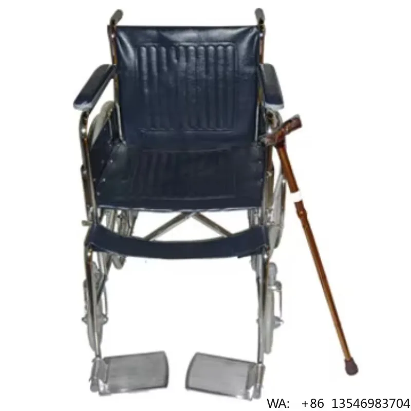 

China Factory Direct Sale Customized Size Folding Steel Wheelchair with Nice Quality