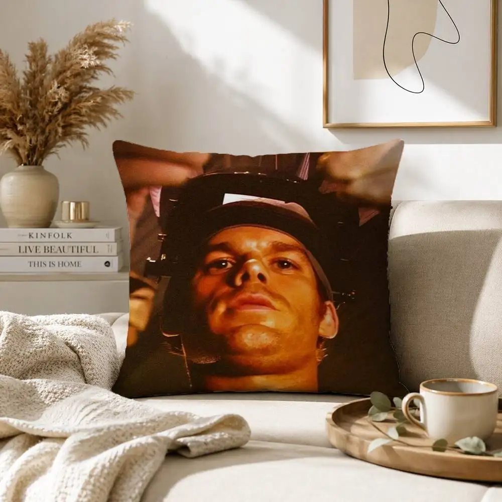 Dexter Morgan Pillow Case for Sofa Living Room Home office Decor Protective Cover