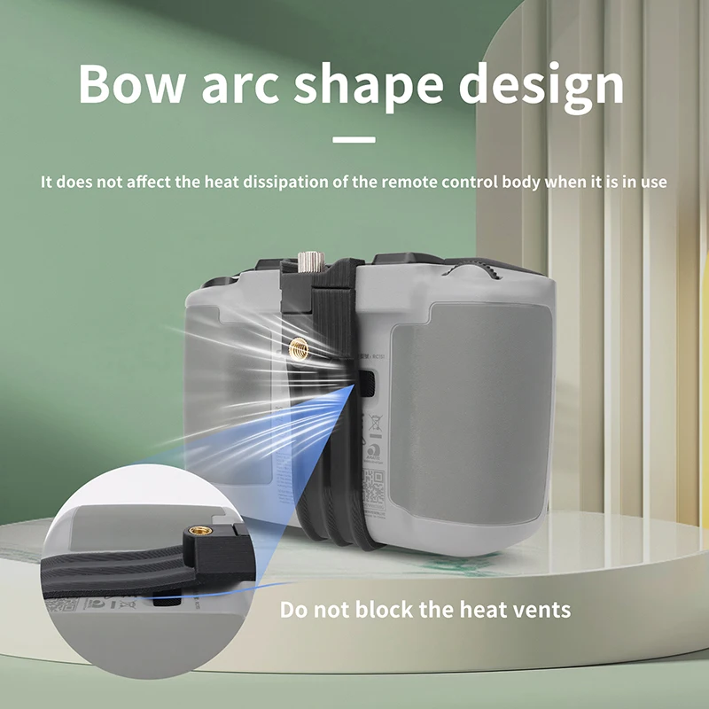 ل DJI Flip/NEO/Mini 4/3 Pro Air3/3S Mavic 3 Pro الطائرة بدون طيار دراجة قوس RC-N1/N2/N3 التحكم عن بعد دراجة المقود حامل قصاصة