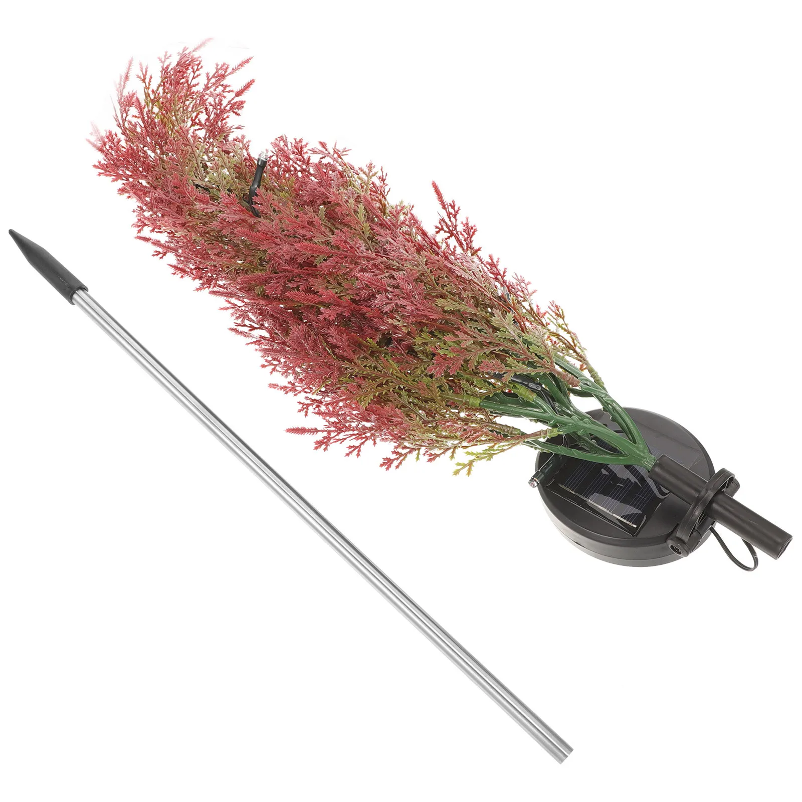 1 قطعة شجرة حديقة الشمسية حصة مصباح في الهواء الطلق ضوء الزخرفية لحديقة ساحة سياج عيد الميلاد الديكور شجرة تعمل بالطاقة الشمسية ديكور