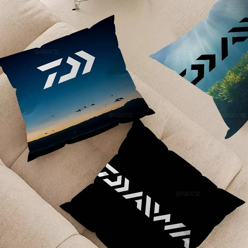 أزياء D-Daiwa الصيد غطاء الوسادة وسادة للديكور أريكة ديكور المنزل القضية أكياسها