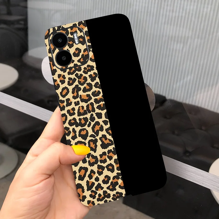 For Xiaomi Redmi A2 Case Redmi A1 Cover Lovely Cow Lattice Bumper Slim Soft TPU Phone Case For Xiami Redmi A1 RedmiA2 A 2 Fundas