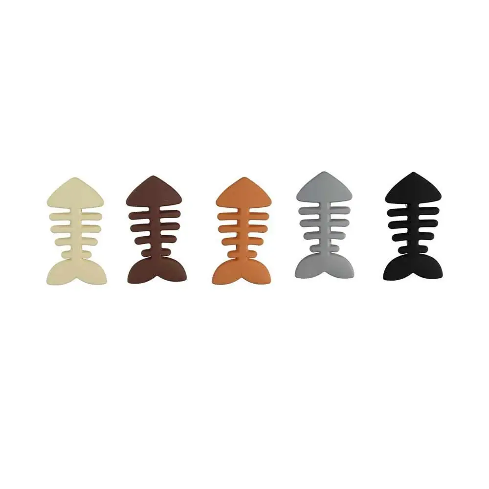 

Simple Animal Fish Bone Hair Clip Y2k Plastic Geometry Hair Accessories Hairpin Barrettes Kids