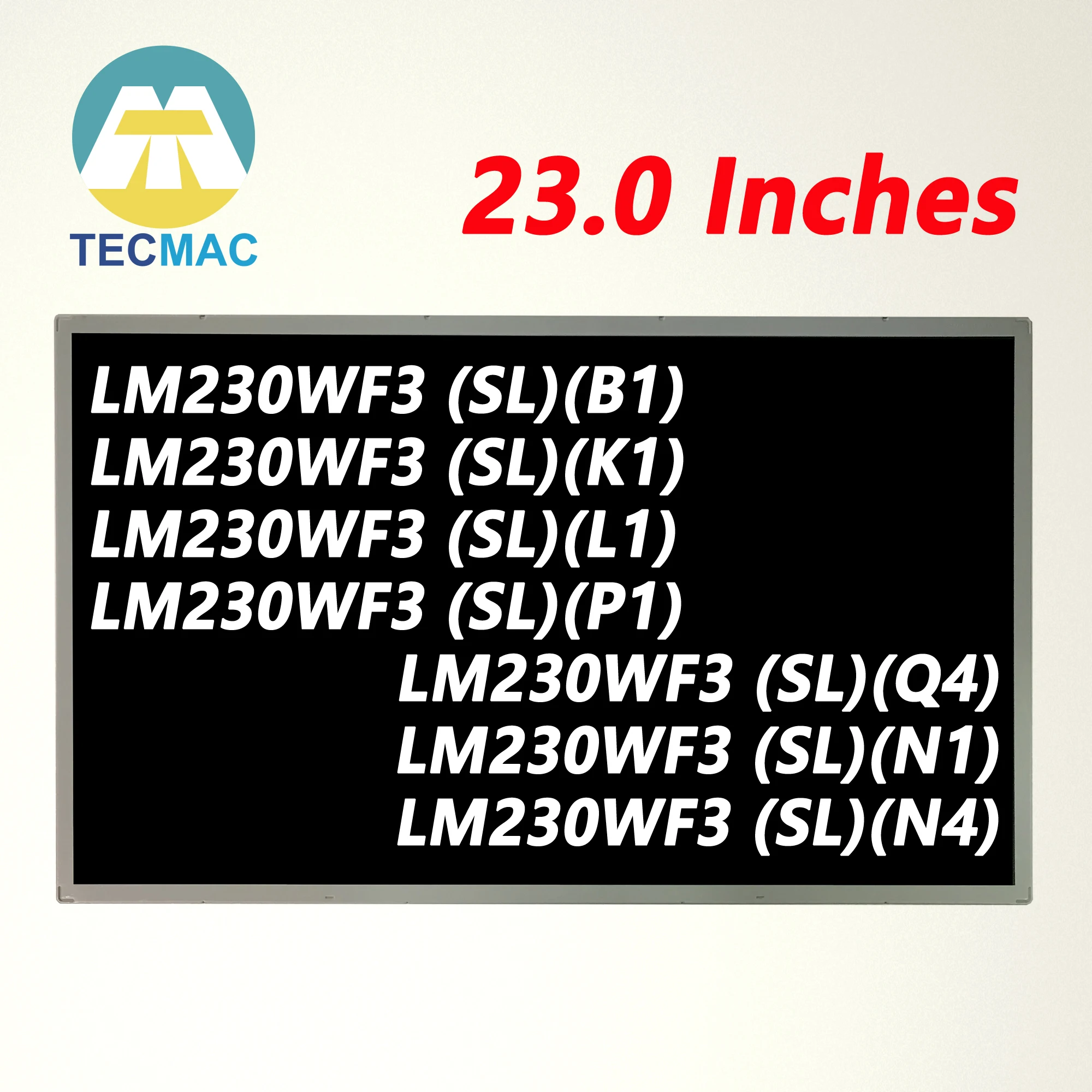 Original New LM230WF3 SLB1 SLK1 SLL1 SLP1 SLQ4 SLN1 SLN4 LM230WF3 SL B1 K1 L1 P1 Q4 N1 N4 LCD Display