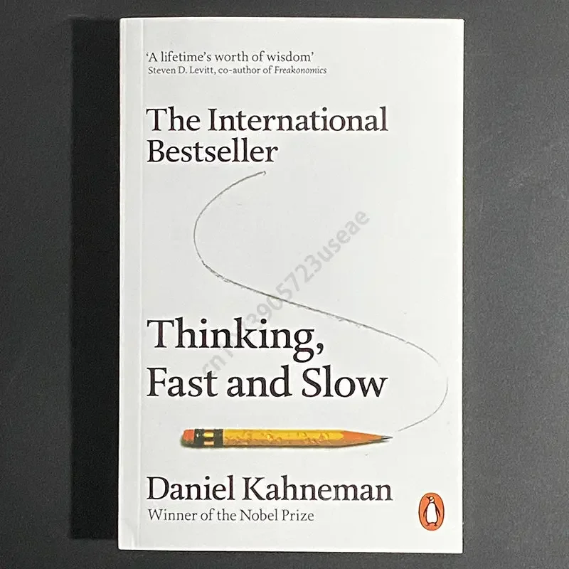 

Daniel Kahneman Thinking,fast and Slow Reading English Books for Adult A Lifetimes Worth of Wisdom Economic Management Books