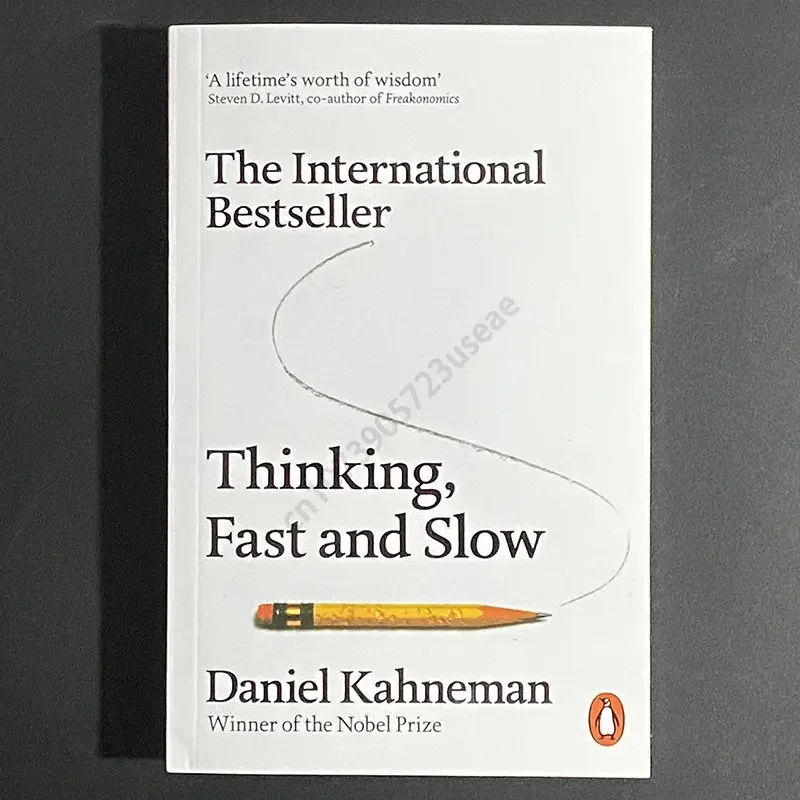 Daniel Kahneman Thinking,fast and Slow Reading English Books for Adult  A Lifetimes Worth of Wisdom Economic Management Books