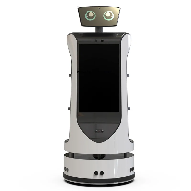 Electric Food Delivery Vehicle Robot Restaurant Waiter Service Robot for Restaurant Coffee Shop Hotel and Fast Food Shop