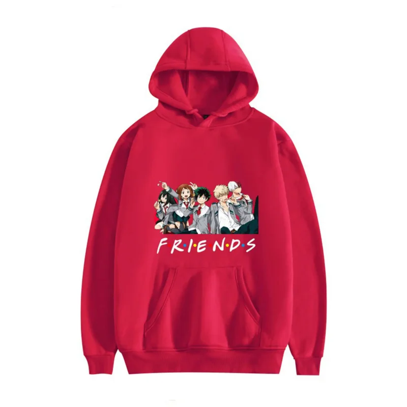 2025 NewAnime My Hero Academia Midoriya Izuku Costumes Pullover Printed Sweatshirts Long Sleeve Hoodie Harajuku Women Men Adu AA