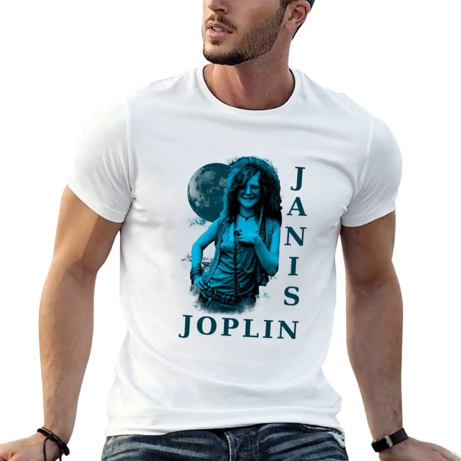 

Vinagge Janis-Joplin art T-Shirt t shirts for man slim fit t shirt custom print T-Shirt