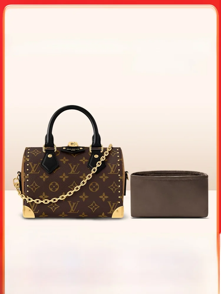 

Легкий нейлоновый внутренний органайзер для новой сумки LV Speedy Trunk Nano 20 25, сумка-чехол для хранения, аксессуары для мужчин и женщин