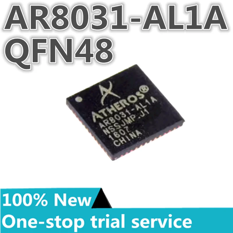 

5-50PCS %New AR8033-AL1A AR8033-AL1B AR8031-AL1A QFN-48 AR8032-BL1A QFN32 AR8035-AL1A QFN40 Network chip