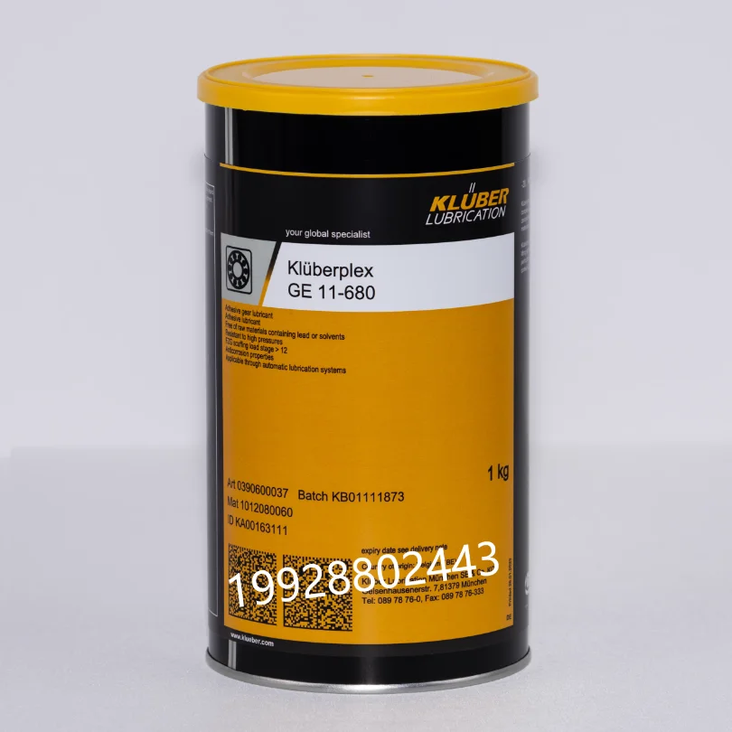 Lubrificante viscoso especial para engrenagens Kluberplex GE 11-680 1kg.