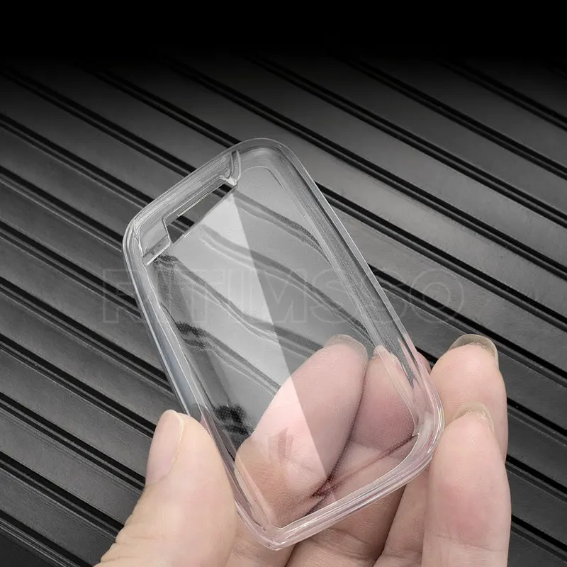 New Transparent Soft TPU Car Key Case Cover Bag for VW Volkseagen Passat B8 Magotan for Skoda Superb A7 Kodiaq Seat Shell Fob