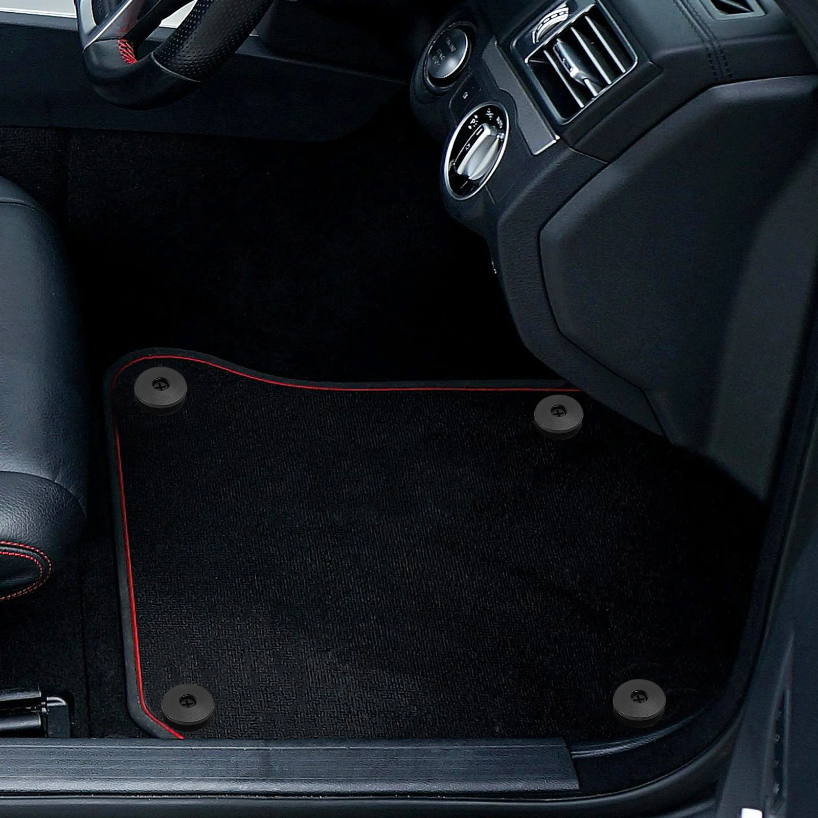 20 ensembles de tapis de sol robustes, antidérapants, faciles à installer, fixations pour tous les véhicules