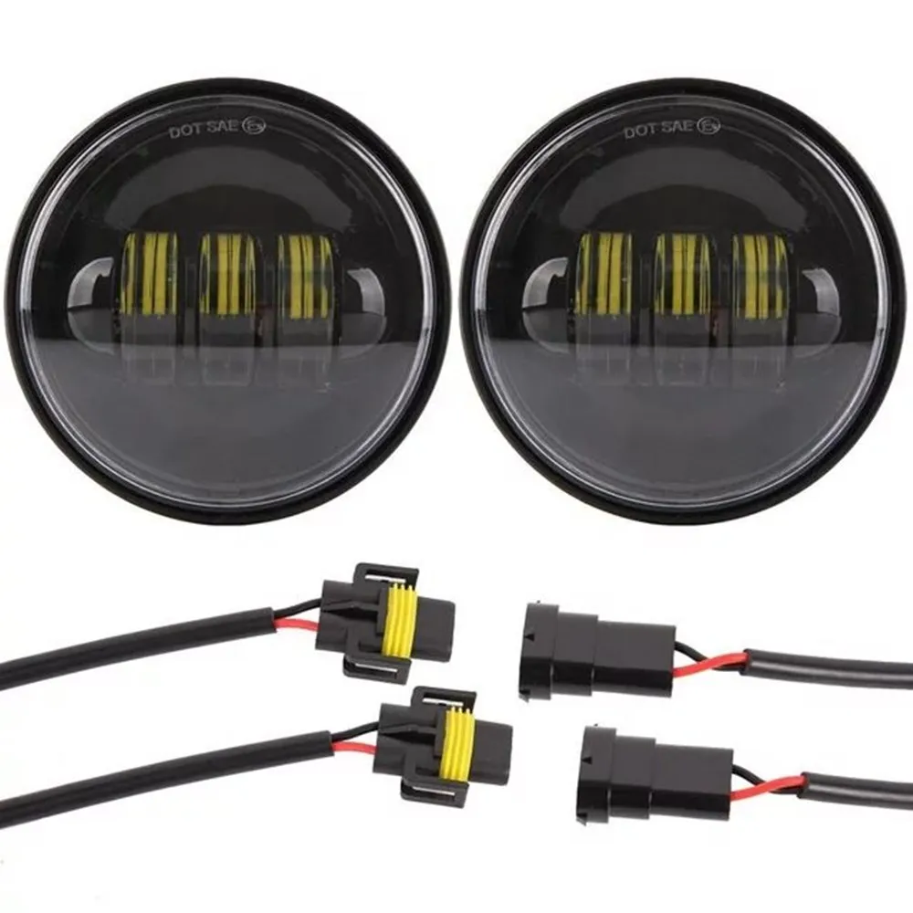 Motorcycle 7 inch Moto LED Headlight with 4-1/2\