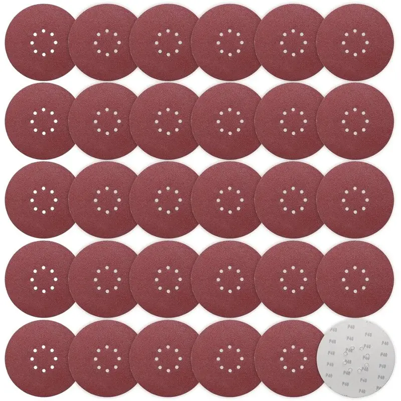 b23b-pack-of-30-sandpaper-225-mm-40-grit-8-hole-sanding-discs-225-mm-for-giraffe-drywall-sander